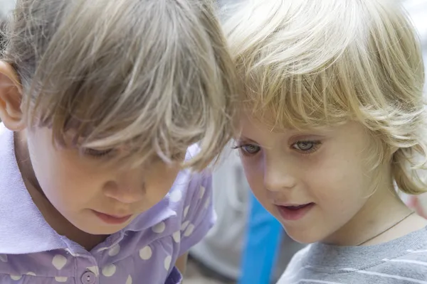 Brother and sister — Stock Photo, Image