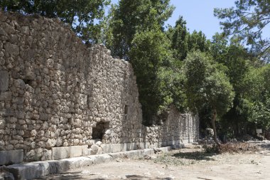 Antik kalıntılar ve taşlar