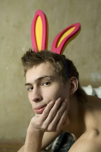 Portrait of teen boy — Stock Photo, Image