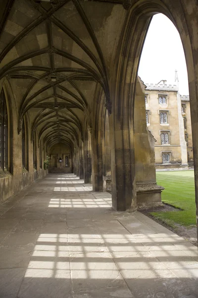 Colonnade in St. John's college — Stock Photo, Image
