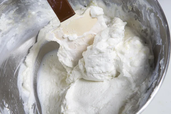 Baking ingredients for preparing pie — Stock Photo, Image