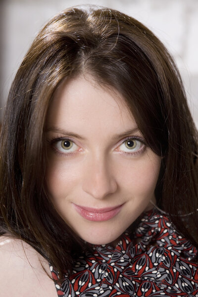 Улыбающаяся женщина