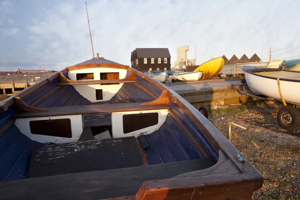 İngiltere'de balıkçı teknesi — Stok fotoğraf
