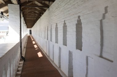 ISTRA, RUSSIA - 1 Ekim 2021, Kudüs 'teki Kutsal Mezar Kilisesi prototipine göre Yeni Kudüs Manastırı' nın Diriliş Katedrali inşa edildi..