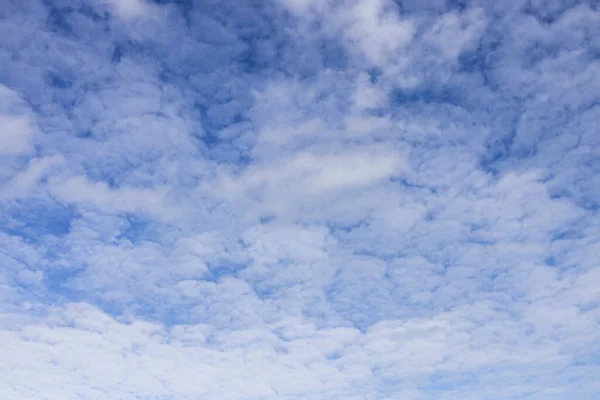 Nuvens Cirrocumulus Cumulonimbus Dia Outono — Fotografia de Stock
