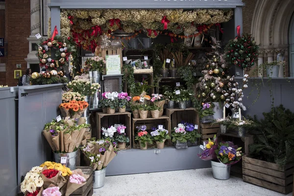 2020 전시된 꽃가게 — 스톡 사진