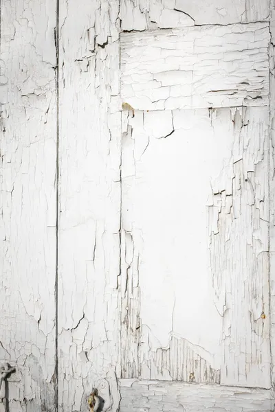 Wooden Shutters Peeling White Paint — Stock Photo, Image