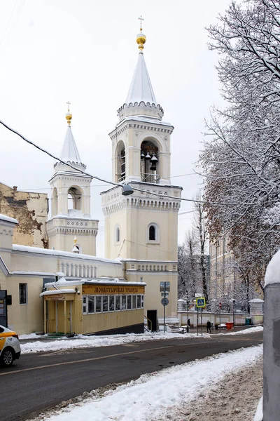 Moskou Rusland December 2021 Ivanovski Klooster Een Groot Stauropegic Russisch — Stockfoto