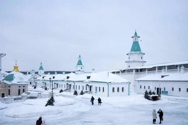 Istra Russia January 2022 Resurrection Cathedral New Jerusalem Monastery Built — Stock Photo, Image