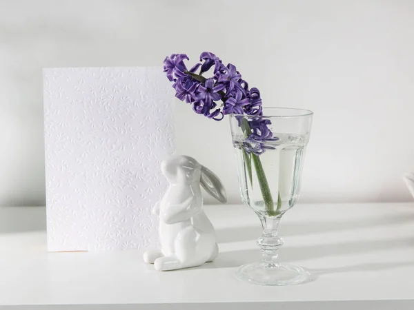 Boda Blanco Invitación Papelería Tarjeta Maqueta Con Sobre Sobre Sobre —  Fotos de Stock