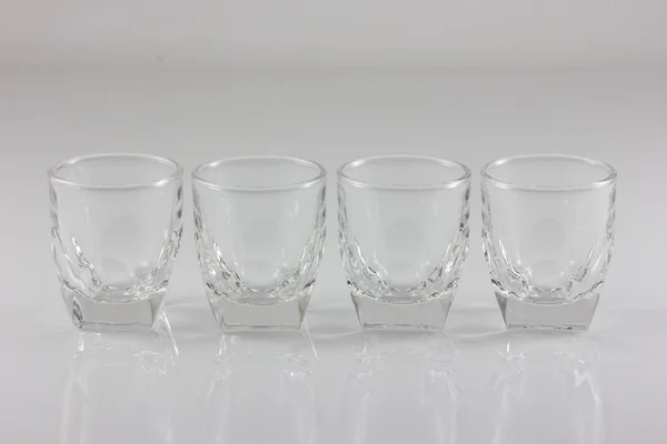 Cocktail Glass Collection - Small Shot. Isolated — Stock Photo, Image