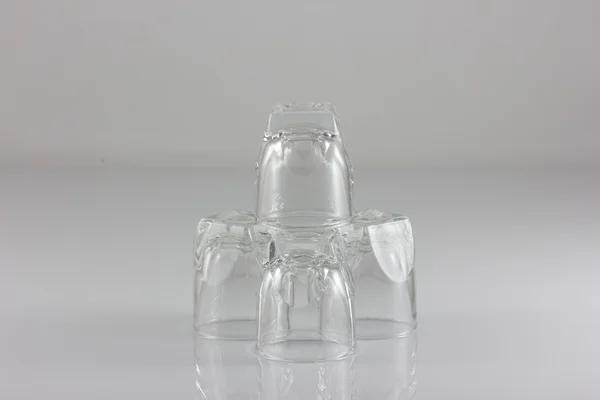 Cocktailglas collectie - kleine schot. geïsoleerd — Stockfoto