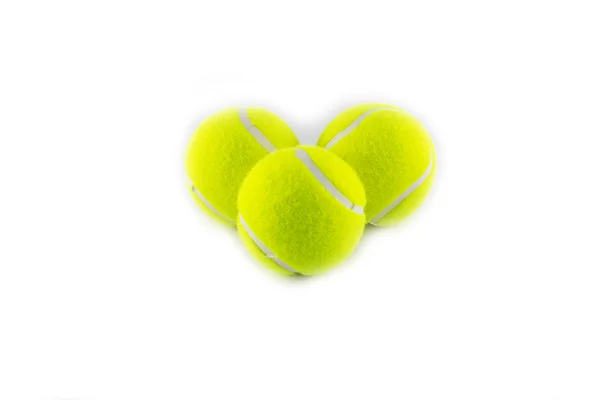 Balles de tennis isoler — Photo