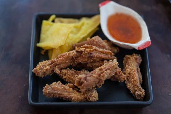 Poulet frit Photos De Stock Libres De Droits