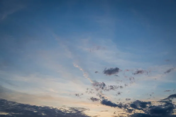 Sky Clouds Sunset Background — Stock Photo, Image