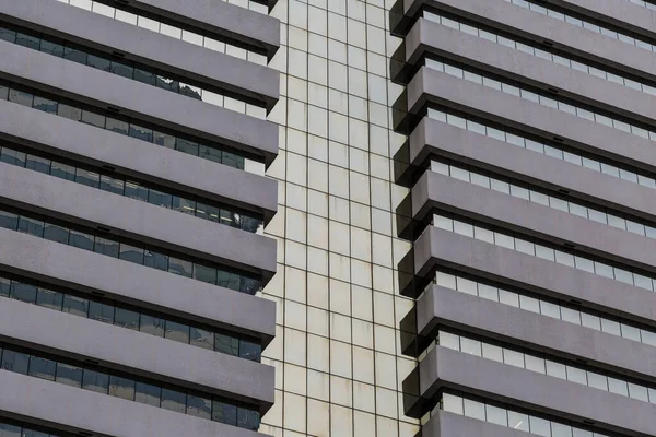 蓝色玻璃办公大楼背景 — 图库照片
