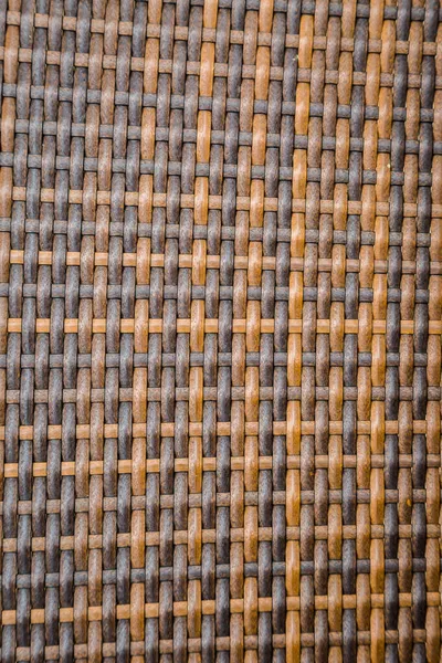 Velho Rattan Textura Fundo — Fotografia de Stock