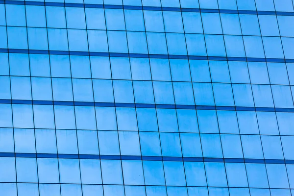 Fenêtres Verre Bleu Immeuble Bureaux Pour Fond — Photo