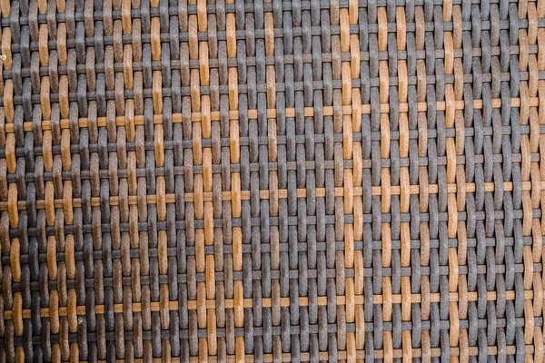 Vecchio Rattan Texture Sfondo — Foto Stock