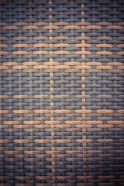 Velho Rattan Textura Fundo — Fotografia de Stock