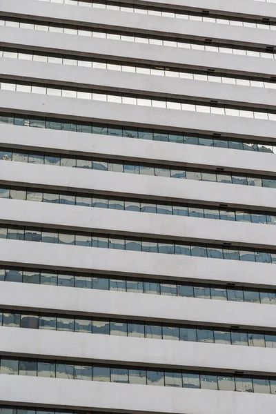 Blaues Glas Bürogebäude Hintergrund — Stockfoto