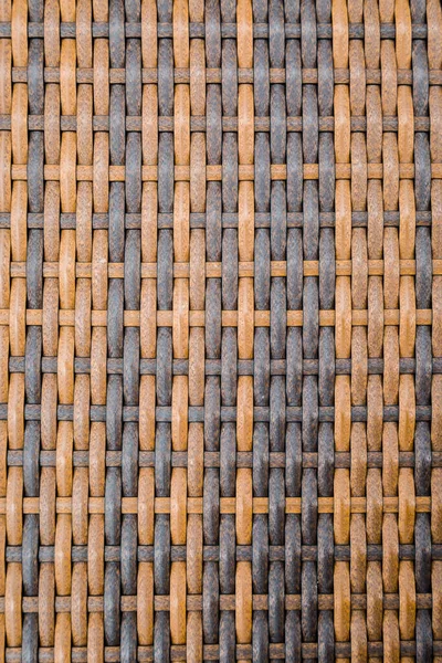 Alte Rattan Textur Hintergrund — Stockfoto