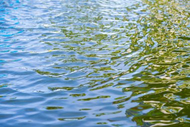 Arkaplan için su dalgası yansıtma kullanımı