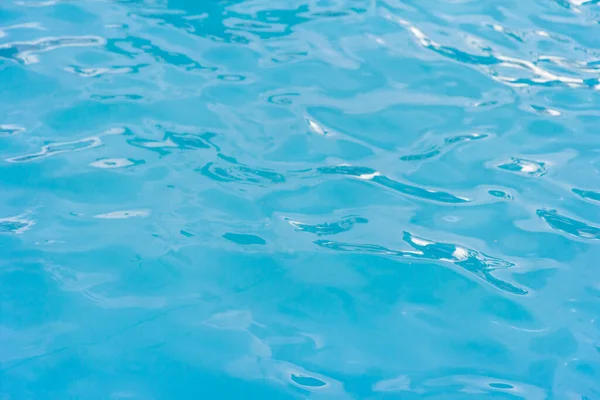 Piscina Azul Reflexão Água Textura Fundo — Fotografia de Stock