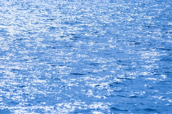 蓝色水波纹理背景 — 图库照片