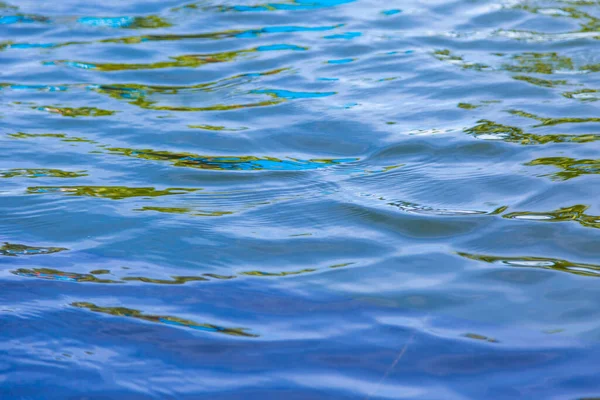 Vatten Våg Reflektion Användning För Bakgrund — Stockfoto