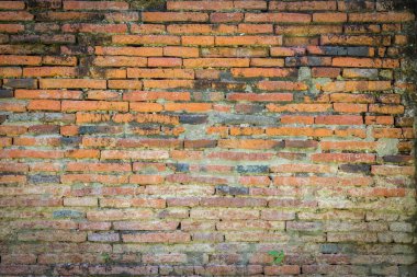 eski kırmızı tuğla duvar dokusu arkaplanı