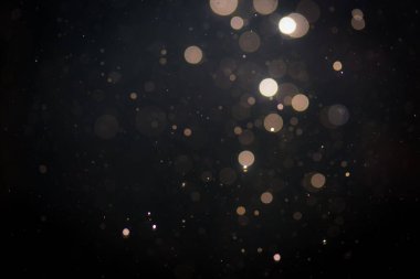 siyah soyut bokeh arkaplanı