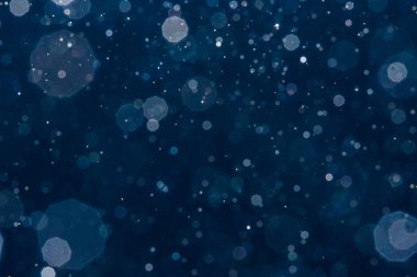 Bulanık mavi bokeh arkaplan