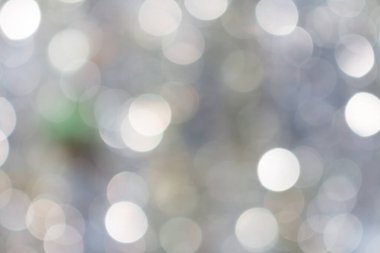 Yanıp sönen ışıklar bulanık Bokeh arkaplan ile odaklanmış soyut Parlatıcı