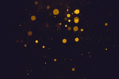 Altın soyut bokeh arkaplanı