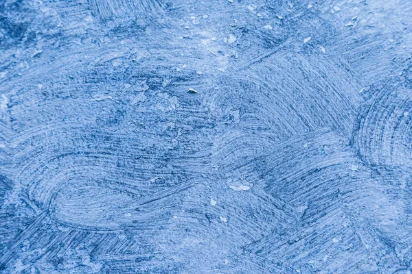 Голубая Краска Стены Цемента Фон — стоковое фото