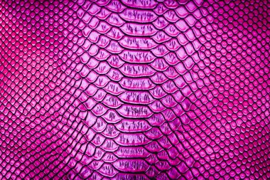 Arkaplan için pembe lüks yılan derisi dokusu