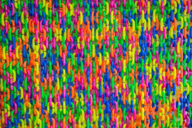 Renkli plastik zincir arkaplan