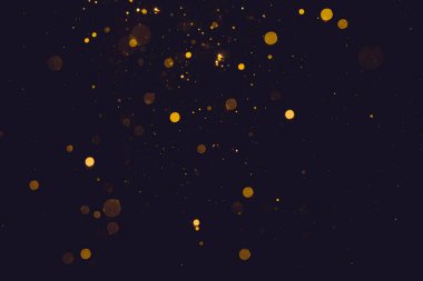 Altın soyut bokeh arkaplanı