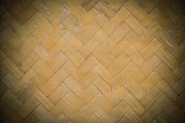 Eski bambu dokuma deseni arkaplanı