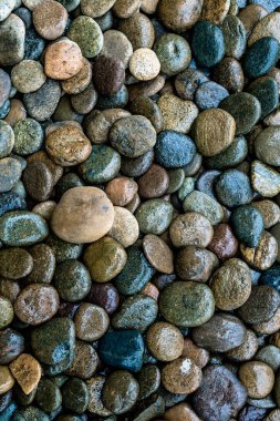 Islak kaya nehir dokusu arkaplanı