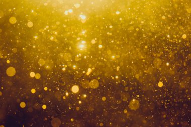 Altın soyut bokeh arkaplanı