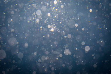 Soyut bulanık bokeh su dokusu arkaplanı