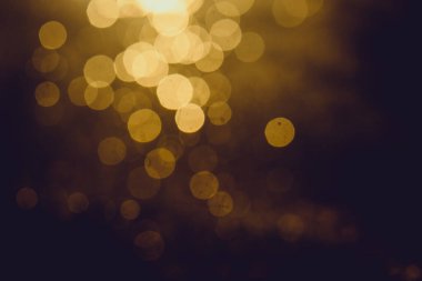 Altın soyut bokeh arkaplanı