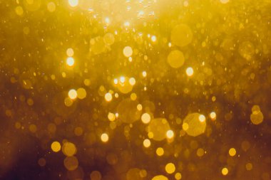 Altın soyut bokeh arkaplanı