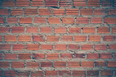 Kırmızı tuğla duvar arkaplanı