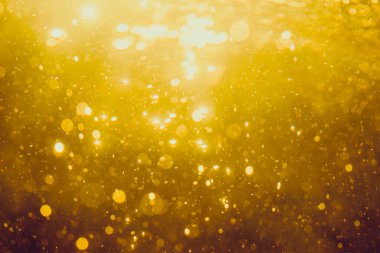 Altın soyut bokeh arkaplanı