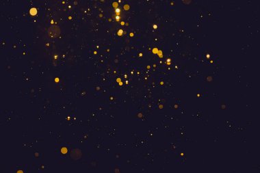 Altın soyut bokeh arkaplanı