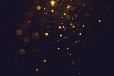 Altın soyut bokeh arkaplanı