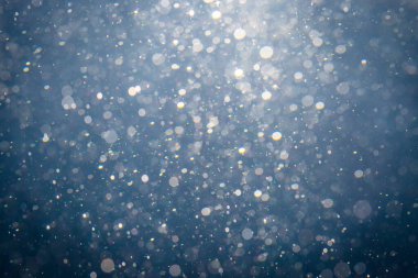 Soyut bulanık bokeh su dokusu arkaplanı
